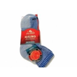 Hiking Socks Ladies Royal Blue Merino Wool J.b. Field's Made In Canada