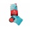 Hiking Socks Ladies Teal/Green Merino Wool J.b. Field's Made In Canada