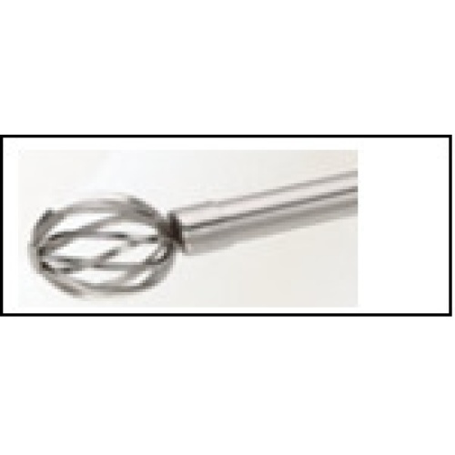 curtain rod Silver extendable round  twisted  