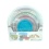 Food Storage Containers 10pc. Set Round Plastic Seven End (endcap)