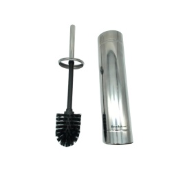 Toilet Brush & Holder Stainless Steel Brookstone