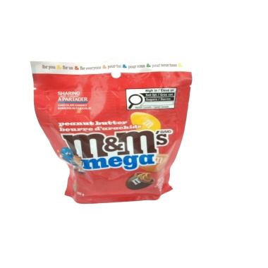 M & M's Mega Peanut Butter 155g. Bag