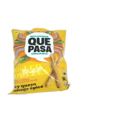 Rolled Tortilla Chips Spicy Queso 184g. Que Pasa Organic