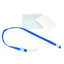 Name Tag Holders w/Lanyards 65pk. (or $0.49ea.)