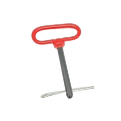 Hitch Pin 7/8 X 6 1/2" Red Viny Handle"
