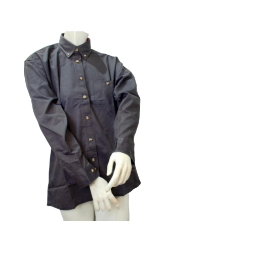 Jason Alexander Long Sleeved Shirt Medium Charcoal (or 2/$17.99)