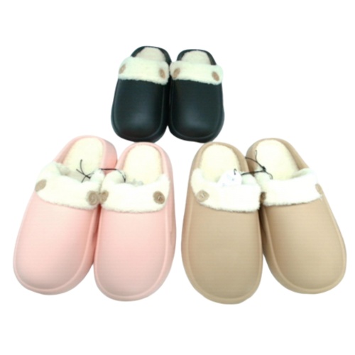 Ladies Sherpa Lined Crocs Foamwalk Assorted