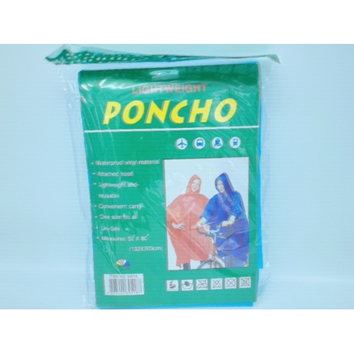 Lightweight Poncho 52 x 80