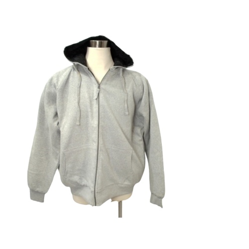 Hoodie Full Zip Heather Grey BedRok Outfitters Assorted Sizes