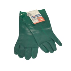Liquid Shield PVC Gloves 14 Green Sturrdi"