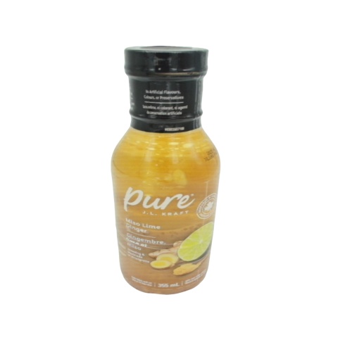 Miso Lime Ginger Dressing & Marinade 355mL Pure J.L Kraft