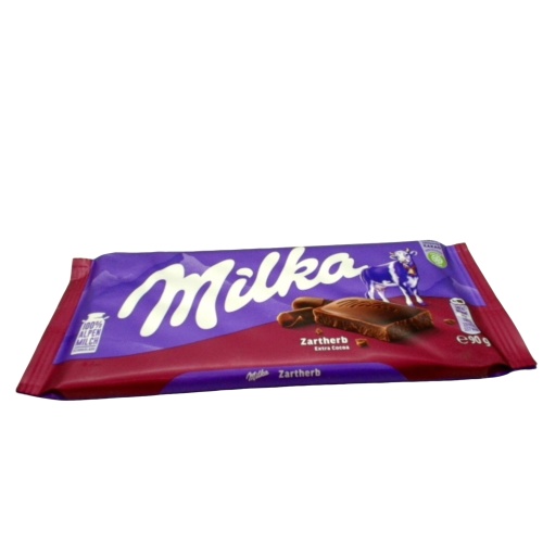 Chocolate Bar Milka Semi Sweet Extra Cocoa 90g.