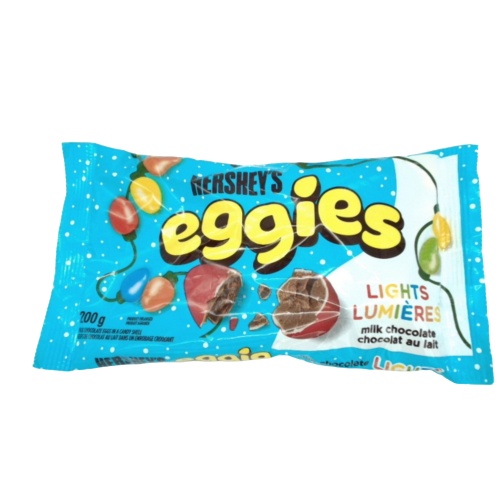 Eggies Lights Milk Chocolate 200g. Hershey's