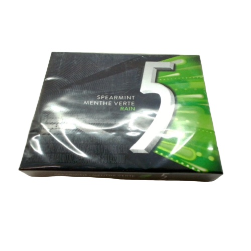 Five Gum Spearmint Rain 15 Sticks