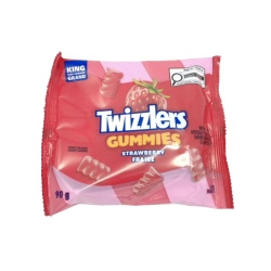 Twizzlers Gummies Strawberry 90g.