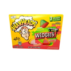 Warheads Wedgies Chewy Candy 99g.
