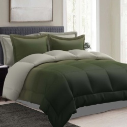 3pc Comforter Set King Parker Green