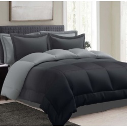 3pc Comforter Set King Parker Grey