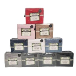 Queen Sheet Set Bamboo Ass't Solid Colours Bellisimo