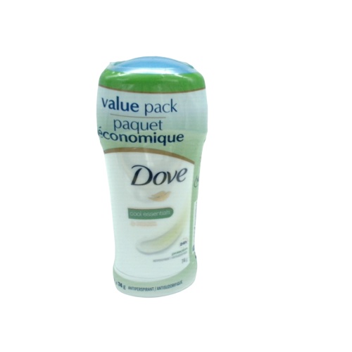 Antiperspirant Cool Essentials 2 x 74g. Value Pack Dove (Or $4.99ea.)