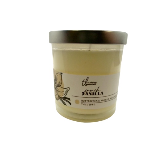 Jar Candle 7oz. French Vanilla Trueliving Essentials