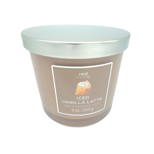 Jar Candle 9oz. Iced Vanilla Latte Real Living