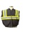 Men's Hi-Vis Parka w/Vest XL Black Sturrdi