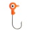 Double Eye Jig Heads 1/8oz. Orange 8pk. Danielson