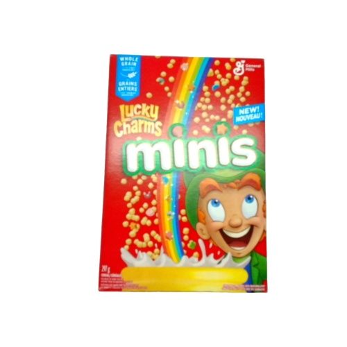 Lucky Charms Minis Cereal 297g. General Mills(endcap)
