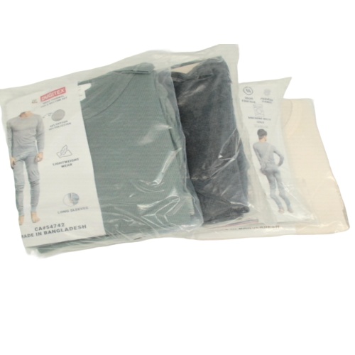 Men's Thermal Top & Bottom Set Assorted Sizes Dugitex(