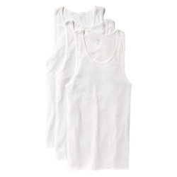 Men's Tank Tops 3pk. Medium White Hanes