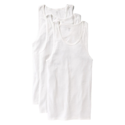 Men's Tank Tops 3pk. Medium White Hanes