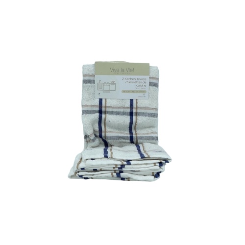 Terry Kitchen Towels 2pk. 18 x 28