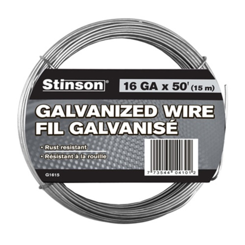 Tie Wire 16ga 50' Galvanized Stinson