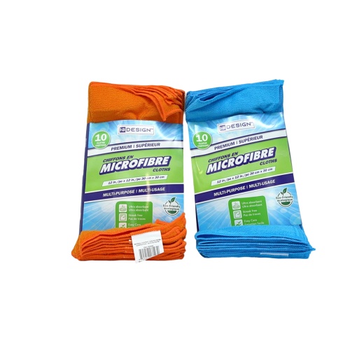 Microfibre Cloths 10pk. 12 x 12