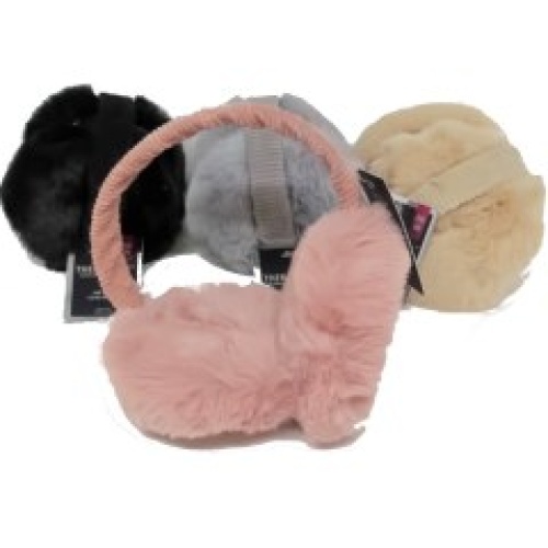 Earmuffs Ladies Folding One Size Thermaxx Ass't Colours
