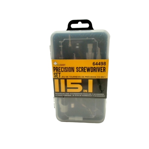 Precision Scredriver Set 115 In 1 Prograde