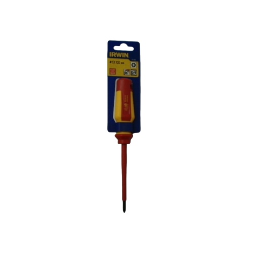 Screwdriver Pozi #1 X 100mm Vde Insulation 1000v Irwin