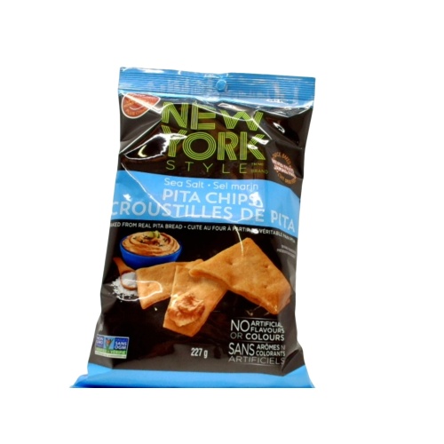 New York Style Pita Chips Sea Salt 227g.