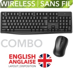 Keyboard & Mouse Wireless Combo 2.4 GHz Elink