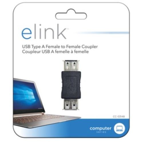 USB-A Coupler F-F Elink