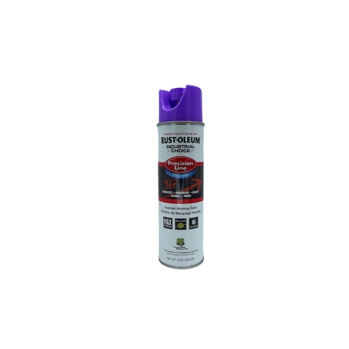 Inverted Marking Paint Violet Fluorescent 482g. Precicsion Line Solvent Based Rust-oleum