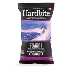 Handcrafted-Style Chips Wild Onion & Yogurt 150g. Hardbite