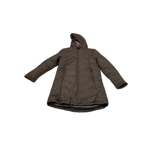 Ladies Long Lined Puffer Jacket Charcoal Sport Axis Assorted Sizes