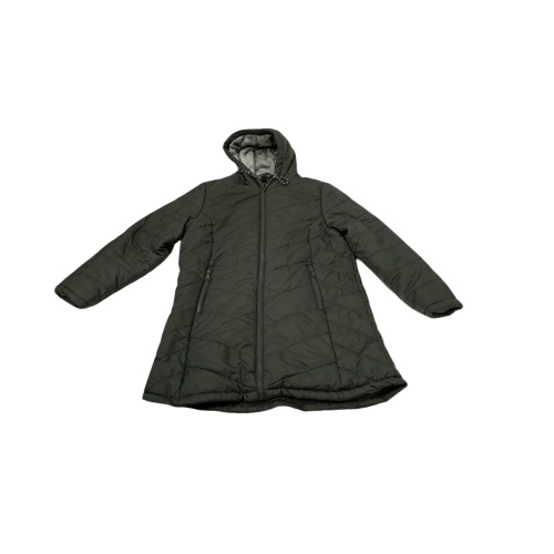 Ladies Long Lined Puffer Jacket Kelp Sport Axis Assorted Sizes
