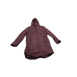 Ladies Long Lined Puffer Jacket Plumberry Sport Axis Assorted Sizes