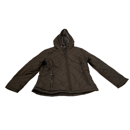 Ladies Short Lined Puffer Jacket Black Sport Axis Assorted Sizes