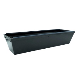 Mud Pan 14 Black Plastic"