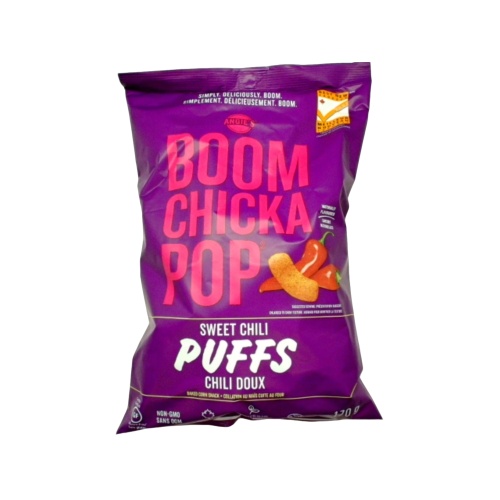 Boom Chicka Pop Sweet Chili Puffs 170g.
