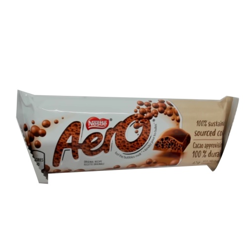 Chocolate Bar Aero 42g. 4pk. Or (.89ea.)